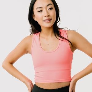 Zyia Active Flamingo Stronger Tank Top Sz L